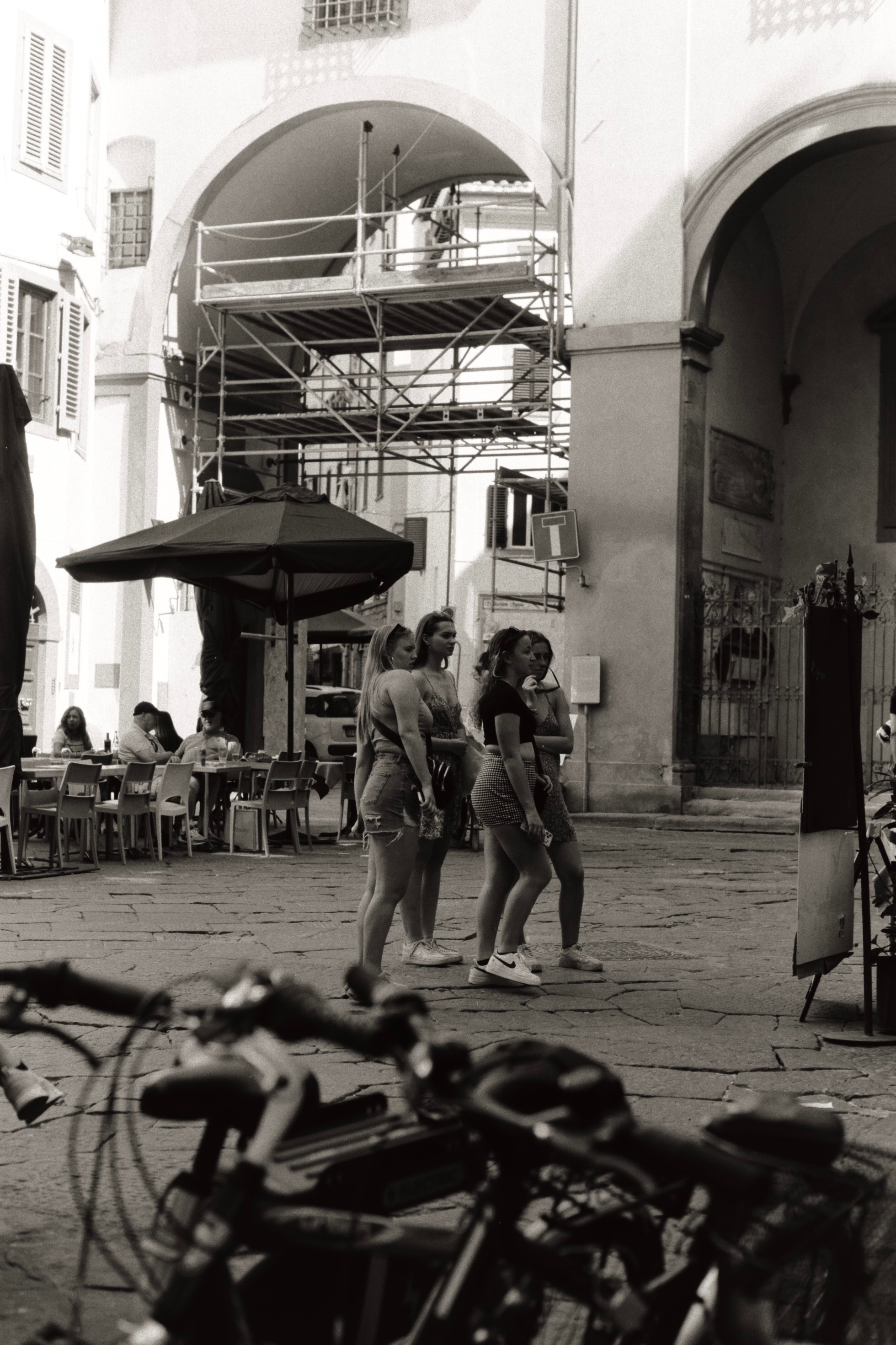 Reading the menu, 35 mm